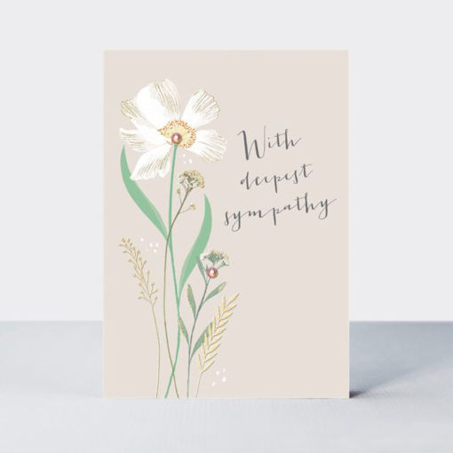 Picture of WITH DEEPEST SYMPATHY CARD